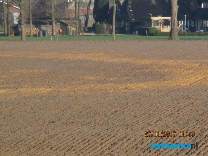 Verdwenen weggetje even zichtbaar - Foto: Ingezonden foto
