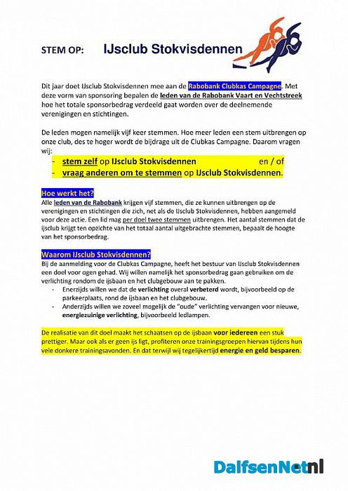 Stokvisdennen gaat voor duurzaamheid