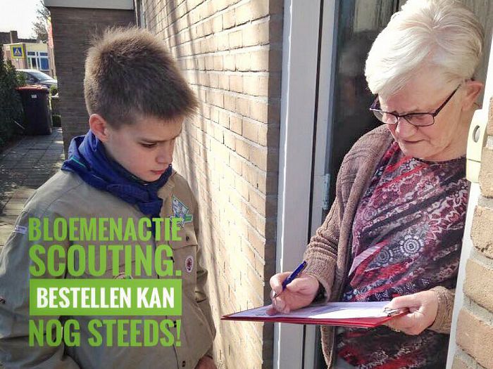 Plantenactie scouting Dalfsen - Foto: Eigen geleverde foto