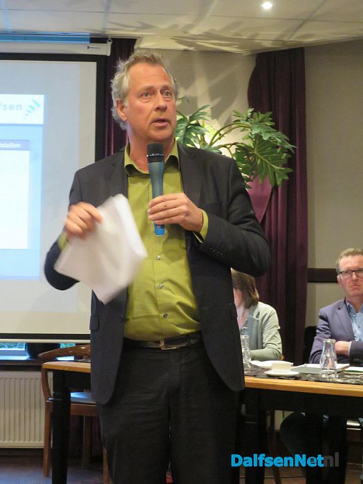 College op bezoek bij Plaatselijk Belang Ankum - Foto: Wim