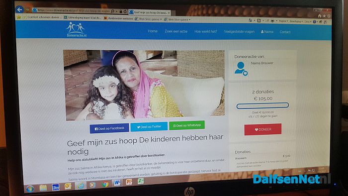 Geef mijn zus hoop. De kinderen hebben haar nodig! - Foto: Ingezonden foto
