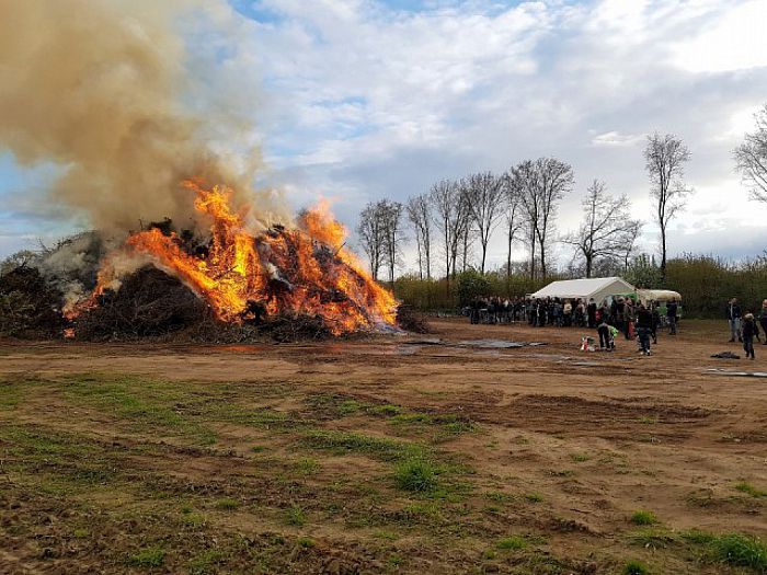 ASC paasbult in lichterlaaie - Foto: Eigen geleverde foto