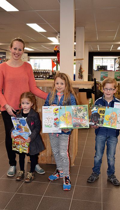 Dierenspel voor prijswinnaars kleurplatenactie - Foto: Eigen geleverde foto