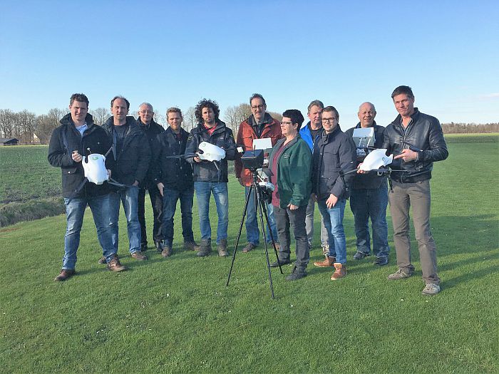 Weidevogeldrone start klaar - Foto: Eigen geleverde foto