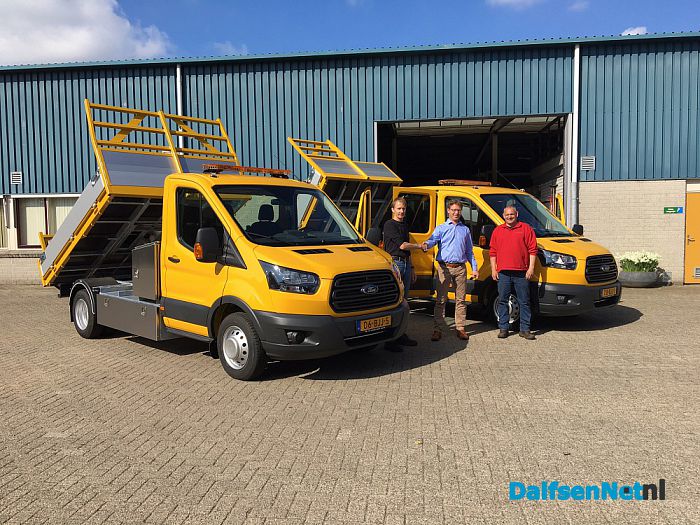 Nieuwe bedrijfswagens voor Gemeente Dalfsen - Foto: Ingezonden foto