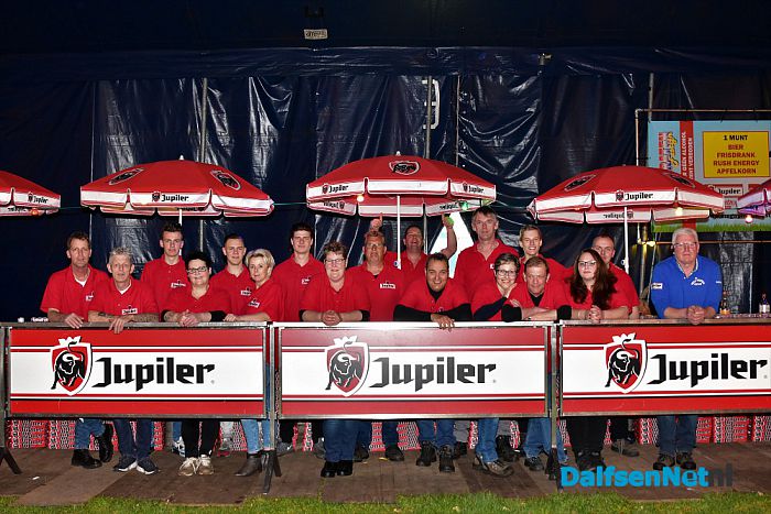 Lemelerveld ging helemaal los op het Mega Piraten Festijn - Foto: Johan Bokma