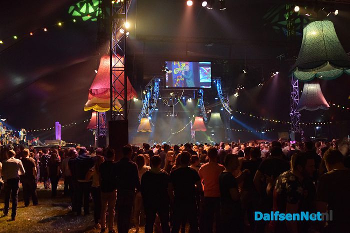 Lemelerveld ging helemaal los op het Mega Piraten Festijn - Foto: Johan Bokma