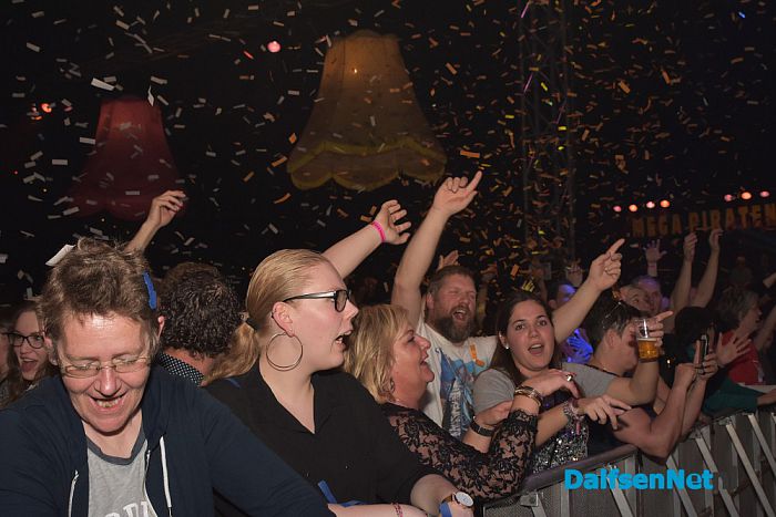 Lemelerveld ging helemaal los op het Mega Piraten Festijn - Foto: Johan Bokma