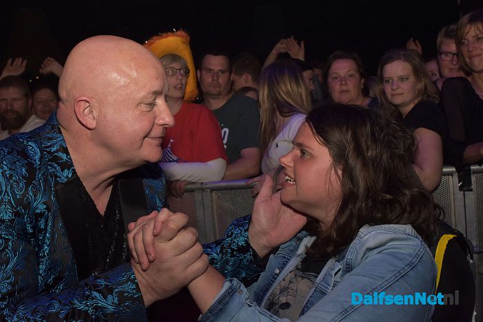 Lemelerveld ging helemaal los op het Mega Piraten Festijn - Foto: Johan Bokma