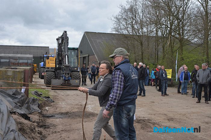 Proef met sloot- en bermmaaisel voor vruchtbare akkers - Foto: Johan Bokma