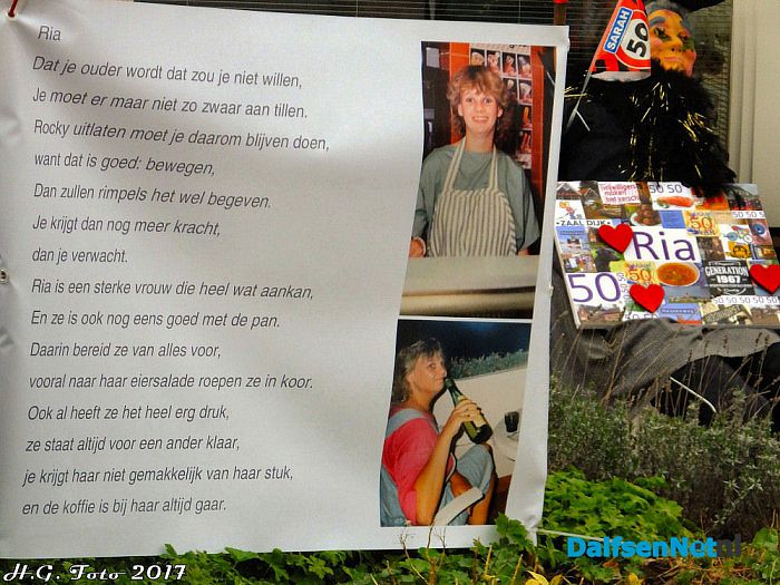 Ria Krisman-Keies 50 jaar - Foto: H.G. Foto