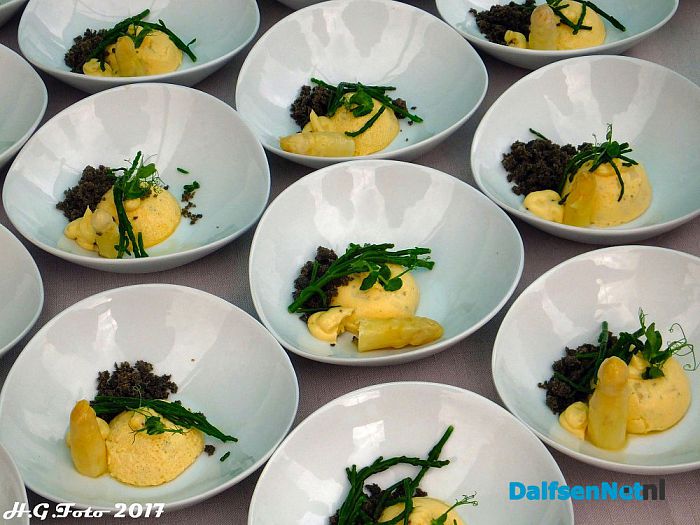 Opening asperge seizoen & culinaire proeverij. - Foto: H.G. Foto