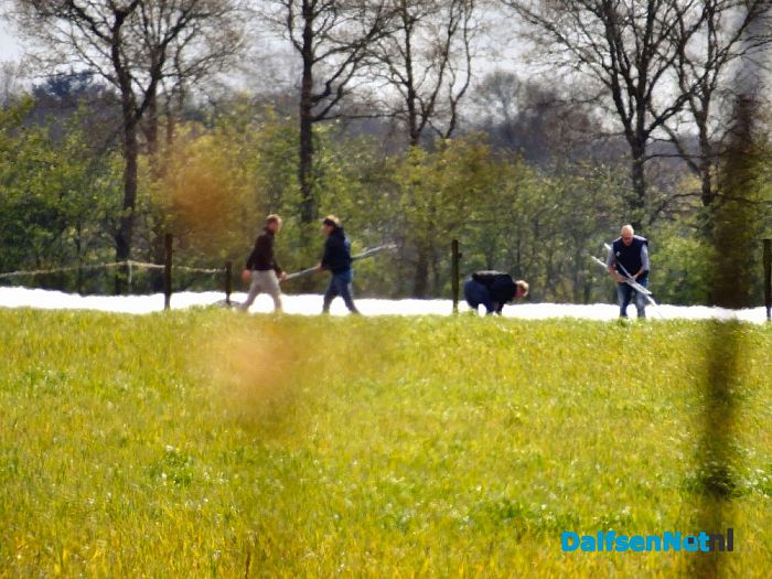 Paasvuur Oudleusen ook in de brand. - Foto: H.G. Foto