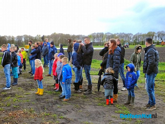 Paasvuur Oudleusen ook in de brand. - Foto: H.G. Foto