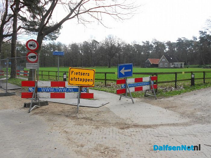Reparatie fietspad
