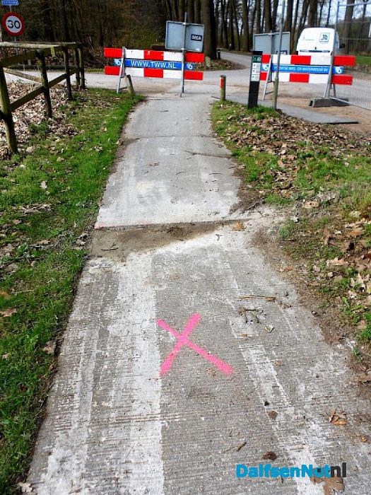 Reparatie fietspad