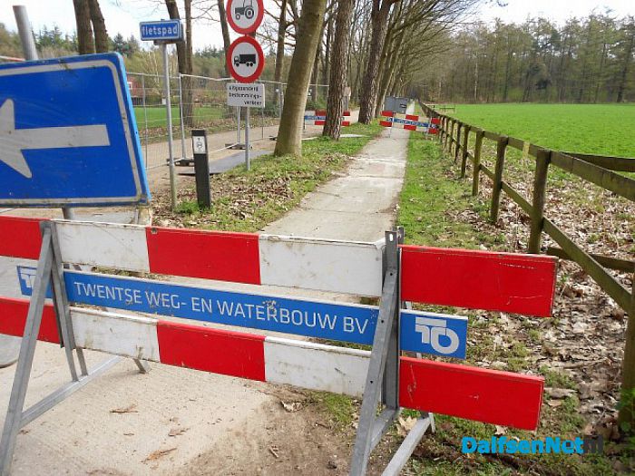 Reparatie fietspad