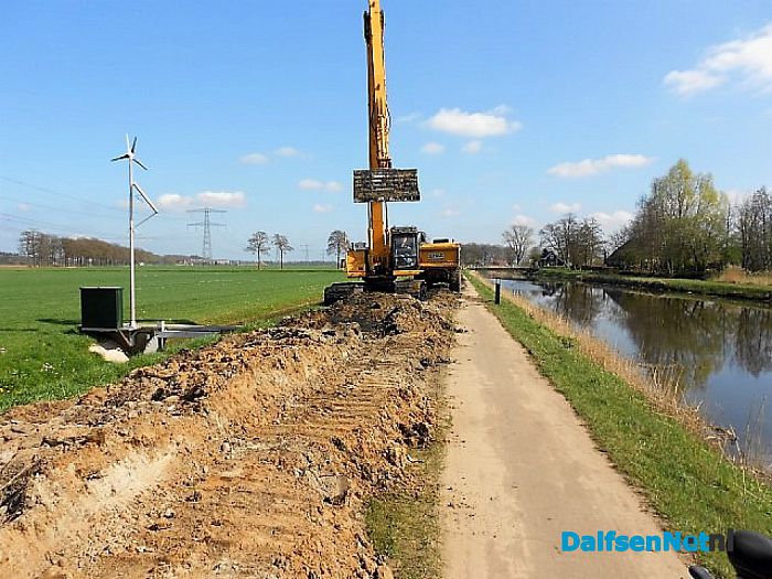 Werkzaamheden Overijssels kanaal volop bezig