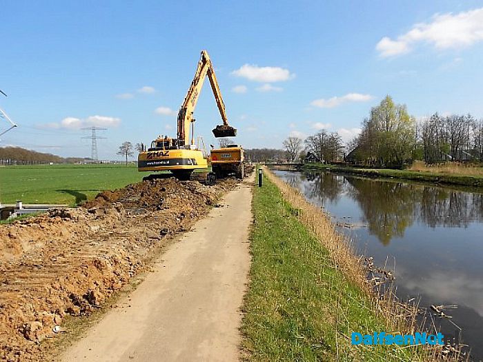 Werkzaamheden Overijssels kanaal volop bezig
