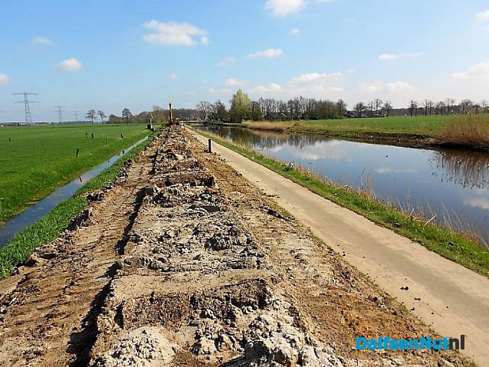 Werkzaamheden Overijssels kanaal volop bezig