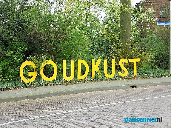 Straatversiering “Goudkust”