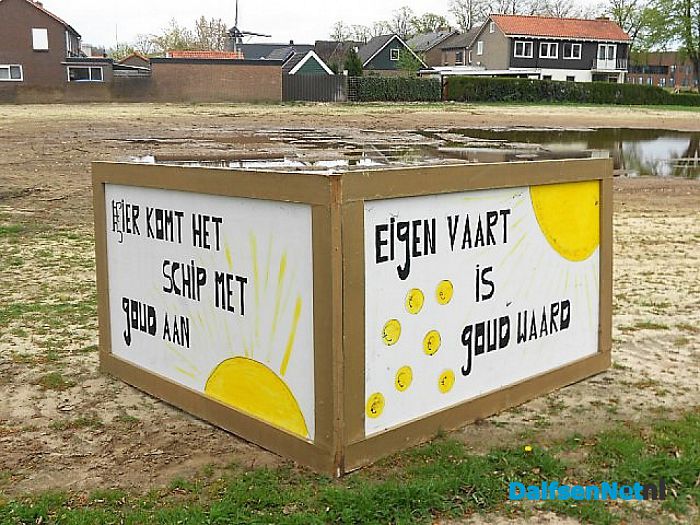 Straatversiering “Goudkust”