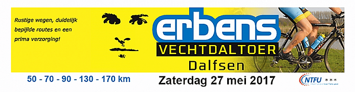 Erben’s VechtdalTour 2017 - Foto: Eigen geleverde foto