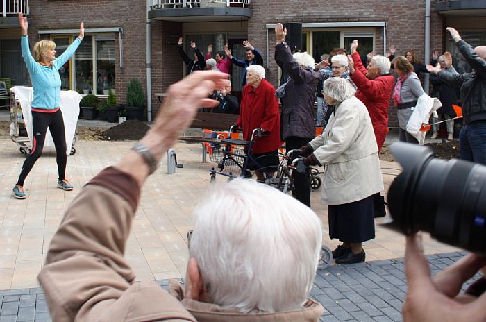 Beweging in de beweegtuin van Rosengaerde - Foto: Eigen geleverde foto