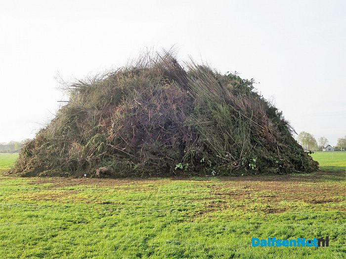 Vanavond groots paasvuur in Hoonhorst 2 - Foto: Wim