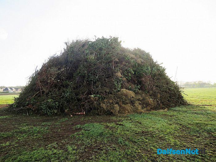Vanavond groots paasvuur in Hoonhorst 2 - Foto: Wim