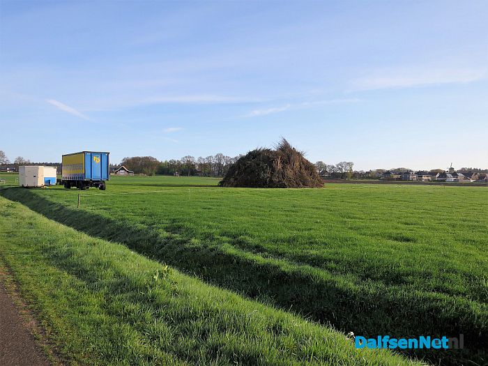 Vanavond groots paasvuur in Hoonhorst 2 - Foto: Wim