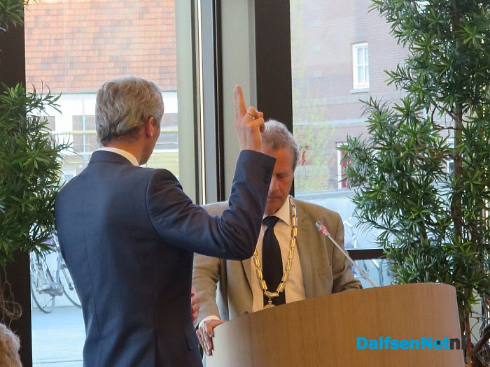 Jan Uitslag CDA benoemd tot wethouder - Foto: Wim