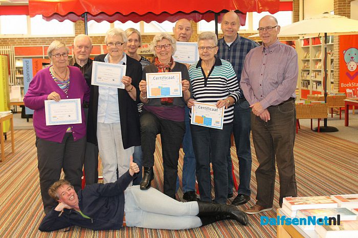 15 certificaten Klik en tik uitgereikt