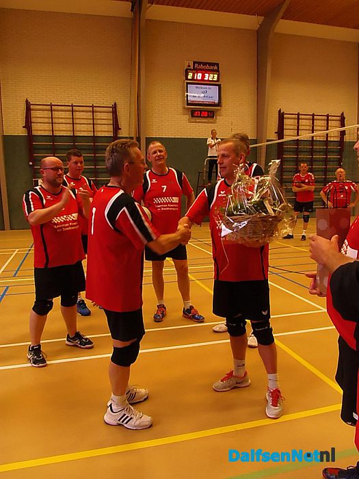 Wim Jalving stopt met volleyballen! - Foto: Ingezonden foto
