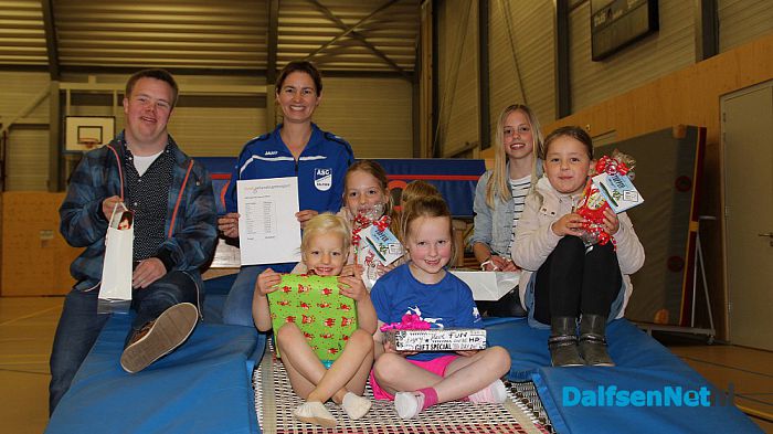 Recordopbrengst sponsorloop ASC Gym en Dance - Foto: Ingezonden foto