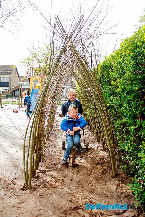 Bonte Stegge : blij vernieuwingen schoolplein - Foto: Ingezonden foto