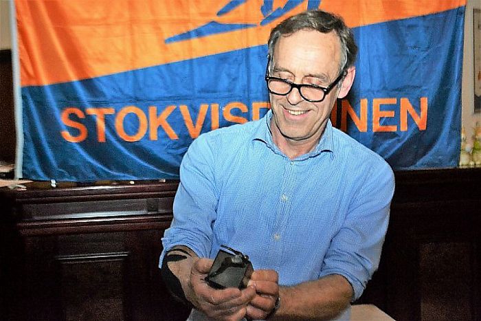 Eindavond Stokvisdennen met nieuwe en oude voorzitter - Foto: Eigen geleverde foto