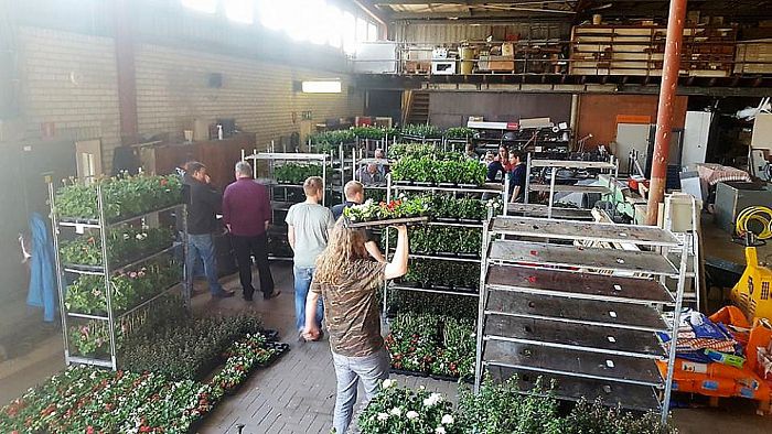 Bloemen Scouting worden dit weekend afgeleverd - Foto: Eigen geleverde foto