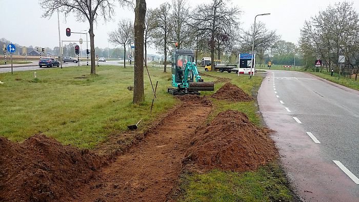 Oudleusen krijgt extra voetpad - Foto: Eigen geleverde foto