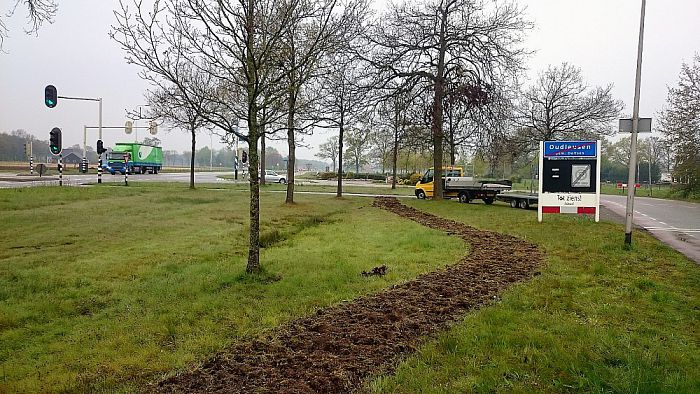 Oudleusen krijgt extra voetpad - Foto: Eigen geleverde foto