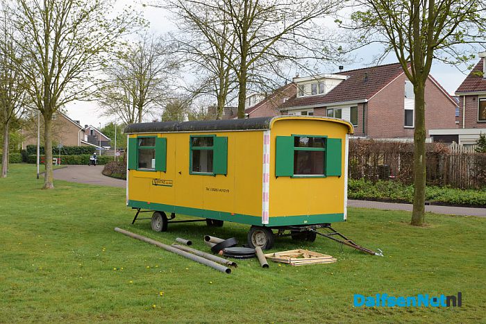 Rioolwerkzaamheden aan de Leemculeweg - Foto: Johan Bokma