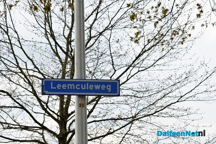 Rioolwerkzaamheden aan de Leemculeweg - Foto: Johan Bokma