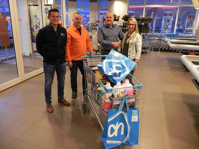 186 euro aan boodschappen in 1 minuut - Foto: Eigen geleverde foto