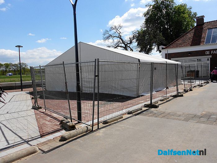 Dit is nu geen feesttent