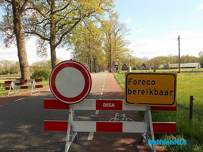 Dalmsholterweg tot en met 19 mei afgesloten