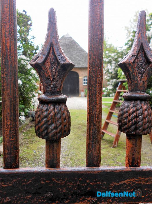 Onderhoud fraai hekwerk