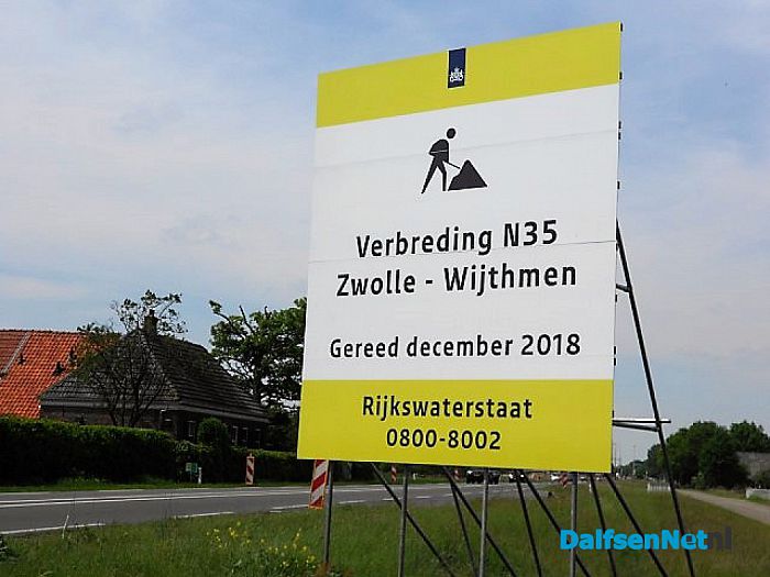 Voortgang N35 met uitkijktoren