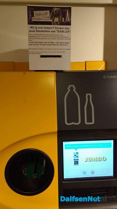 Statiegeld actie bij Jumbo Kamphuis - Foto: Ingezonden foto