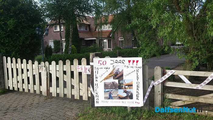 Jubileum 50 jaar rietdekker Hoekman - Foto: Ingezonden foto