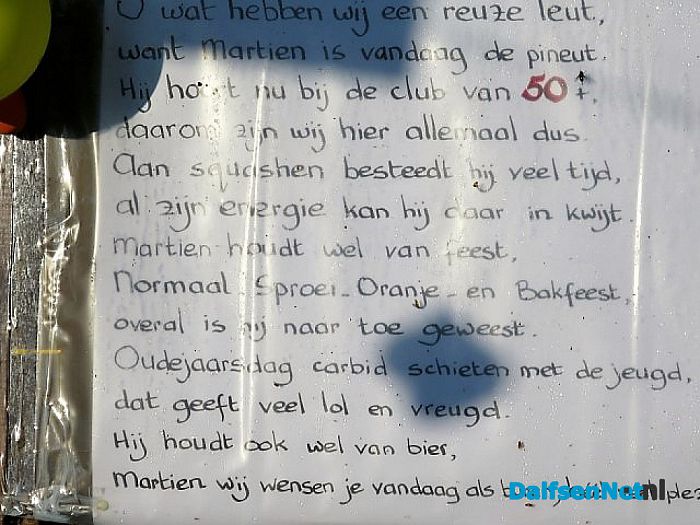 Martien hoort er nu ook echt bij - Foto: Wim